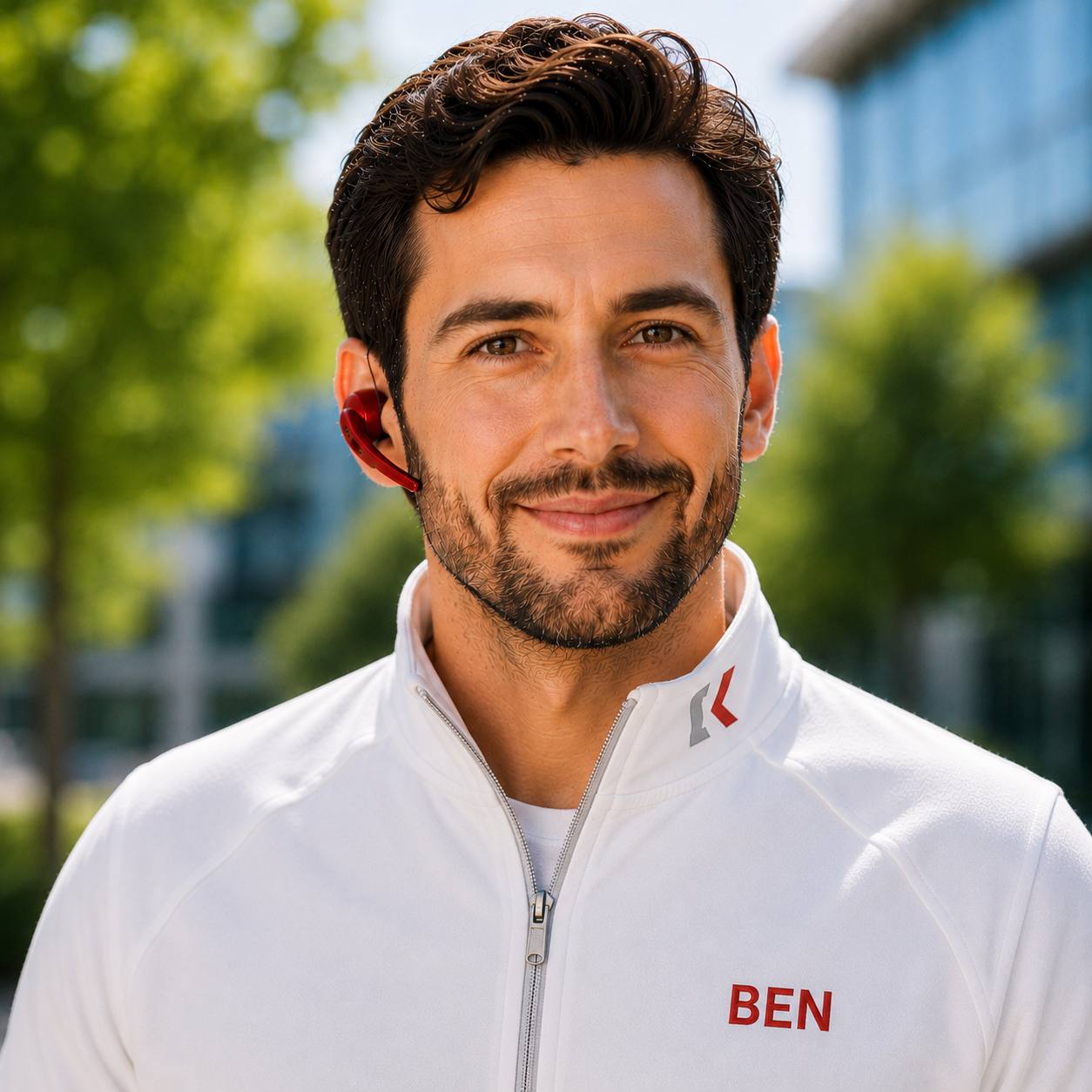 Portrait von „Ben“, digitaler Mitarbeiter